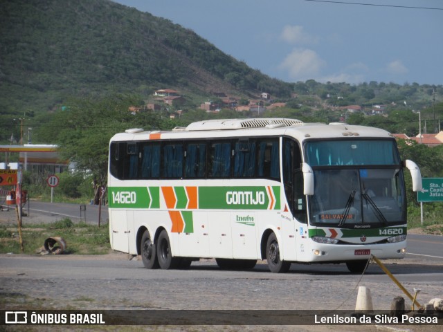 Empresa Gontijo de Transportes 14620 na cidade de Taquaritinga do Norte, Pernambuco, Brasil, por Lenilson da Silva Pessoa. ID da foto: 11294899.