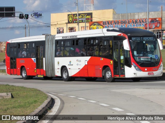 Itajaí Transportes Coletivos 2008 na cidade de Campinas, São Paulo, Brasil, por Henrique Alves de Paula Silva. ID da foto: 11295906.