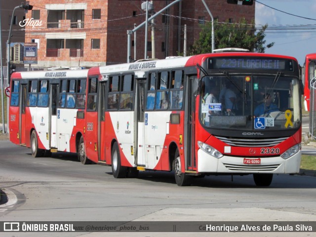 Expresso CampiBus 2320 na cidade de Campinas, São Paulo, Brasil, por Henrique Alves de Paula Silva. Número da foto: #11295874.