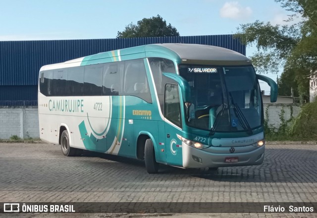 Auto Viação Camurujipe 4722 na cidade de Cruz das Almas, Bahia, Brasil, por Flávio  Santos. Número da foto: #11297341.