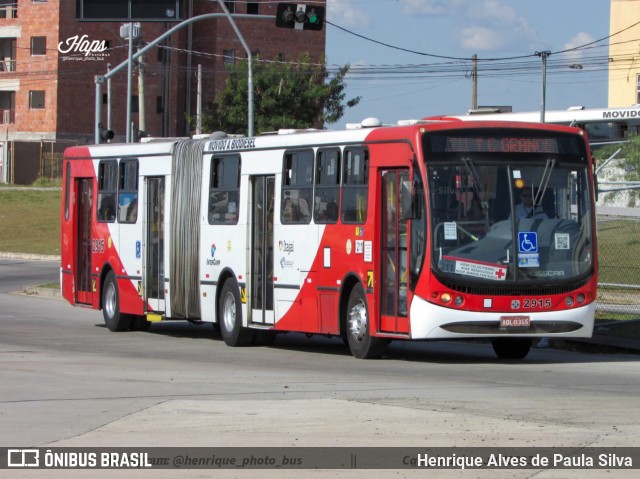 Itajaí Transportes Coletivos 2915 na cidade de Campinas, São Paulo, Brasil, por Henrique Alves de Paula Silva. ID da foto: 11295916.