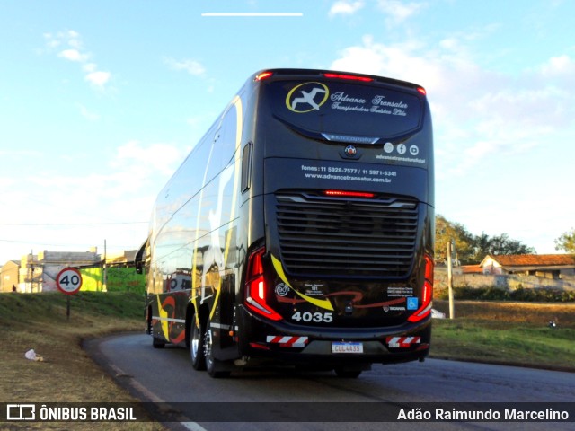 Advance Transatur 4035 na cidade de Belo Horizonte, Minas Gerais, Brasil, por Adão Raimundo Marcelino. Número da foto: #11297620.