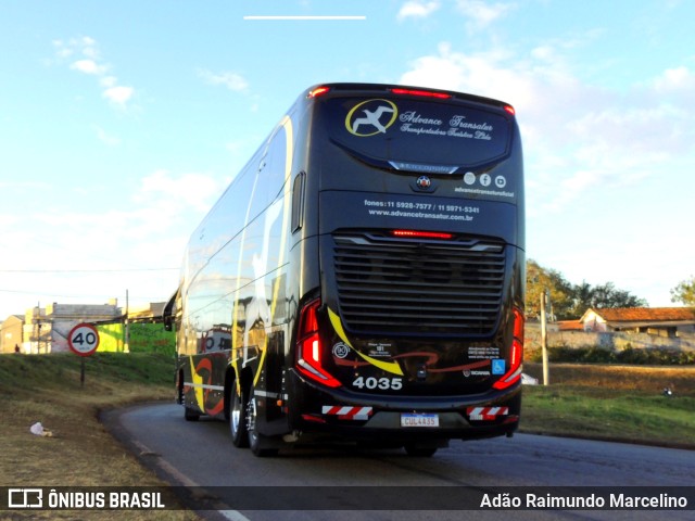 Advance Transatur 4035 na cidade de Belo Horizonte, Minas Gerais, Brasil, por Adão Raimundo Marcelino. ID da foto: 11297620.