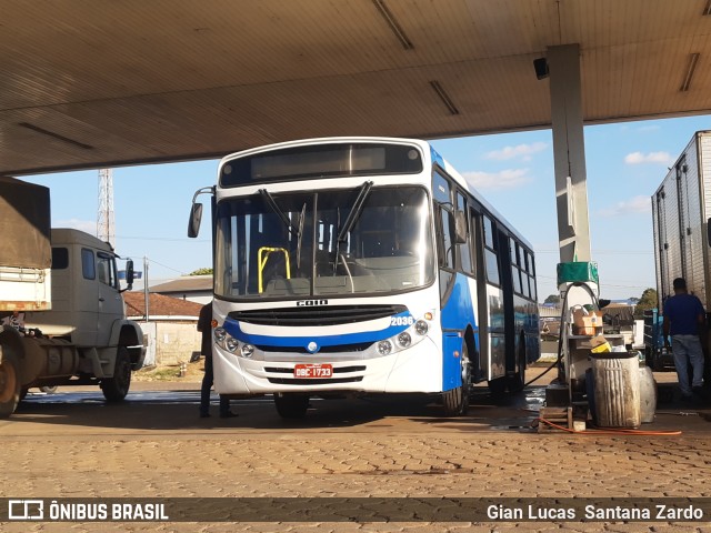 Transvida Transporte Coletivo 2036 na cidade de Ji-Paraná, Rondônia, Brasil, por Gian Lucas  Santana Zardo. Número da foto: #11296110.
