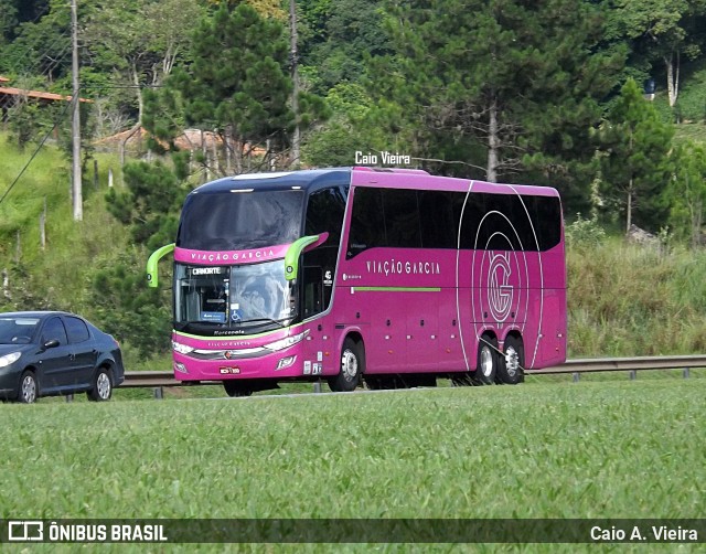 Viação Garcia 8505 na cidade de Santana de Parnaíba, São Paulo, Brasil, por Caio A. Vieira. Número da foto: #11296732.