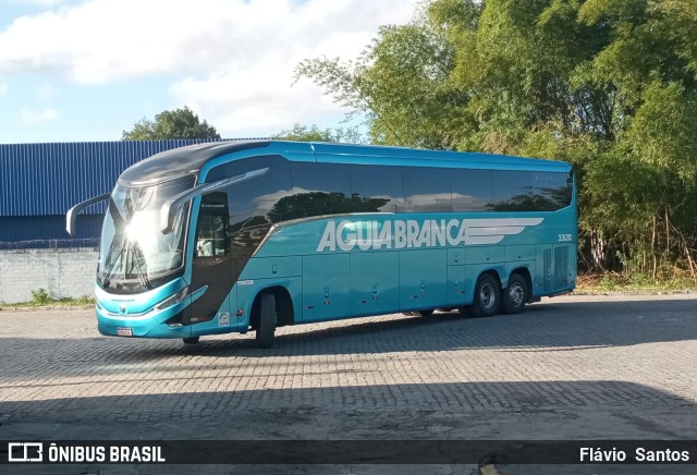 Viação Águia Branca 33120 na cidade de Cruz das Almas, Bahia, Brasil, por Flávio  Santos. Número da foto: #11297395.