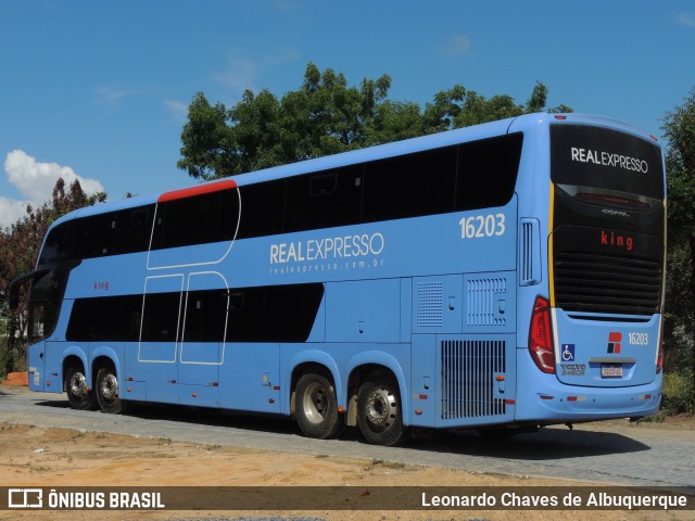 Real Expresso 16203 na cidade de Santa Maria da Vitória, Bahia, Brasil, por Leonardo Chaves de Albuquerque. Número da foto: #11295929.
