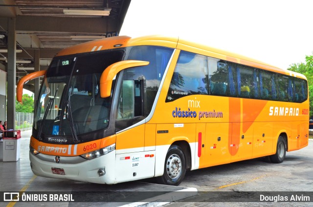 Viação Sampaio 6020 na cidade de Mogi das Cruzes, São Paulo, Brasil, por Douglas Alvim. Número da foto: #11296761.