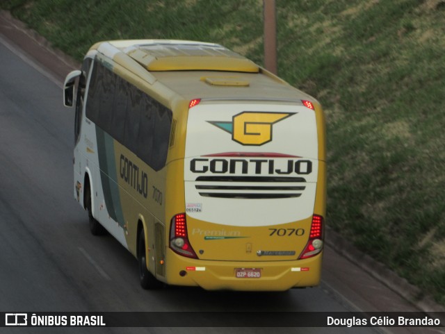 Empresa Gontijo de Transportes 7070 na cidade de Belo Horizonte, Minas Gerais, Brasil, por Douglas Célio Brandao. Número da foto: #11297661.