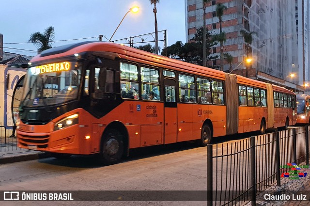 Viação Cidade Sorriso GE731 na cidade de Curitiba, Paraná, Brasil, por Claudio Luiz. ID da foto: 11297029.