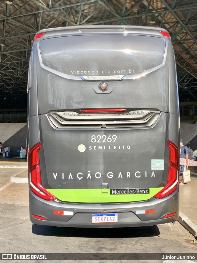 Viação Garcia 82269 na cidade de Bauru, São Paulo, Brasil, por Júnior Juninho. Número da foto: #11297490.