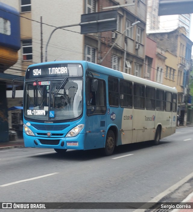 Viação Satélite 25437 na cidade de Vitória, Espírito Santo, Brasil, por Sergio Corrêa. Número da foto: #11297209.