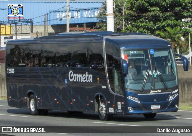 Viação Cometa 721530 na cidade de Campinas, São Paulo, Brasil, por Danilo Augusto. ID da foto: 11296733.