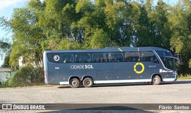 Viação Cidade Sol 8460 na cidade de Cruz das Almas, Bahia, Brasil, por Flávio  Santos. Número da foto: #11297322.