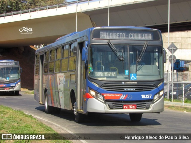 Transportes Capellini 19.127 na cidade de Campinas, São Paulo, Brasil, por Henrique Alves de Paula Silva. ID da foto: 11296562.