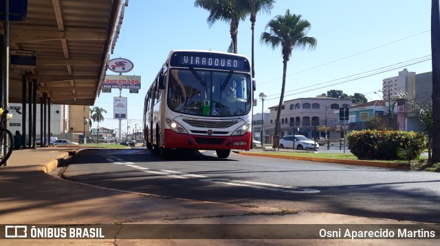 Rápido D´Oeste 4129 na cidade de Sertãozinho, São Paulo, Brasil, por Osni Aparecido Martins. ID da foto: 11296381.