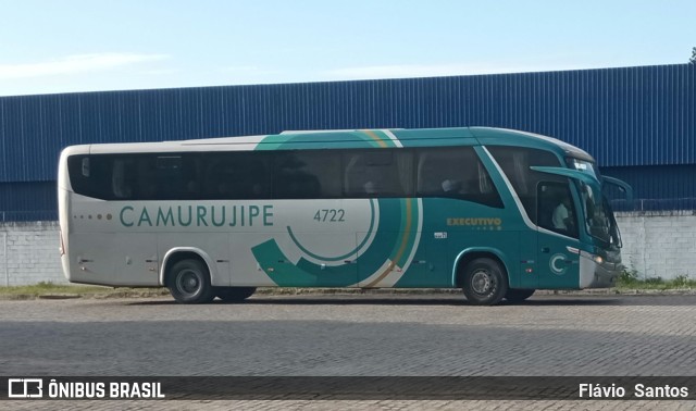 Auto Viação Camurujipe 4722 na cidade de Cruz das Almas, Bahia, Brasil, por Flávio  Santos. Número da foto: #11297384.