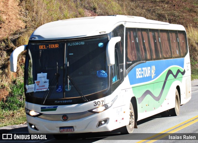 Bel-Tour Transportes e Turismo 307 na cidade de Santos Dumont, Minas Gerais, Brasil, por Isaias Ralen. ID da foto: 11299103.