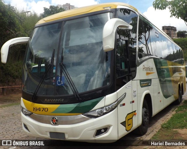 Empresa Gontijo de Transportes 19470 na cidade de Belo Horizonte, Minas Gerais, Brasil, por Hariel Bernades. ID da foto: 11300269.