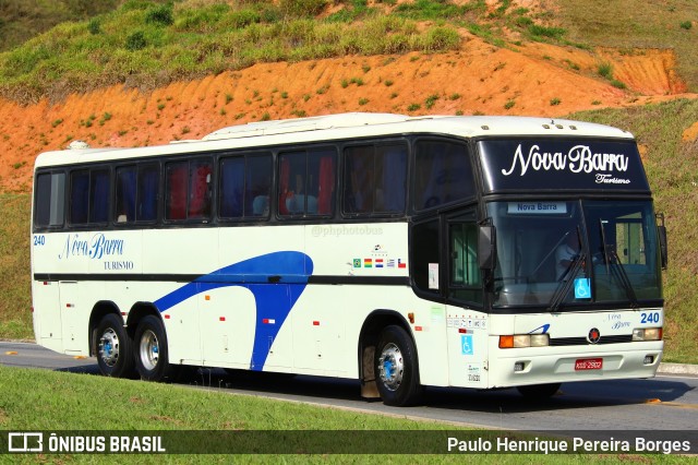 Nova Barra Turismo > Expresso Nova Barra Turística 240 na cidade de Aparecida, São Paulo, Brasil, por Paulo Henrique Pereira Borges. Número da foto: #11298833.