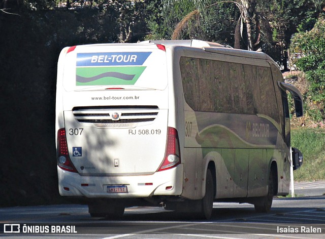 Bel-Tour Transportes e Turismo 307 na cidade de Santos Dumont, Minas Gerais, Brasil, por Isaias Ralen. ID da foto: 11299111.