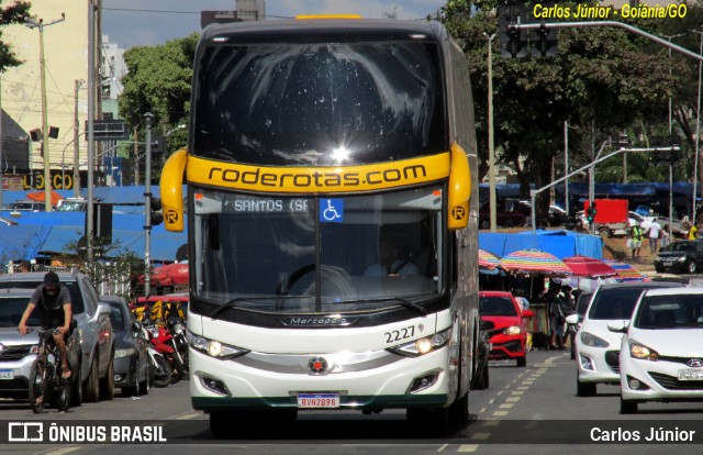 RodeRotas - Rotas de Viação do Triângulo 2227 na cidade de Goiânia, Goiás, Brasil, por Carlos Júnior. Número da foto: #11298871.