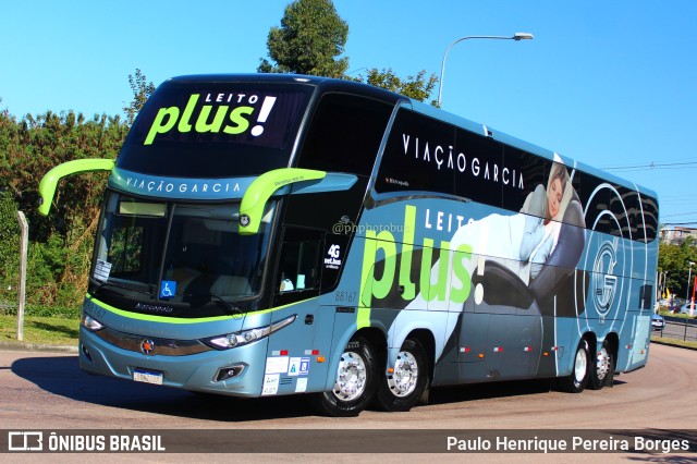 Viação Garcia 88167 na cidade de Curitiba, Paraná, Brasil, por Paulo Henrique Pereira Borges. ID da foto: 11298215.