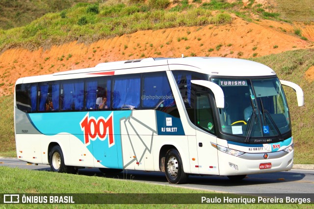 Auto Viação 1001 RJ 108.277 na cidade de Aparecida, São Paulo, Brasil, por Paulo Henrique Pereira Borges. ID da foto: 11298819.