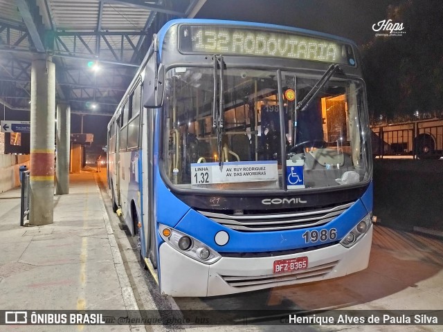 VB Transportes e Turismo 1986 na cidade de Campinas, São Paulo, Brasil, por Henrique Alves de Paula Silva. Número da foto: #11300036.