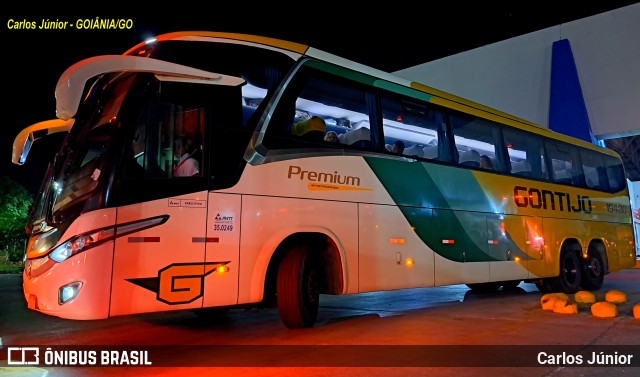 Empresa Gontijo de Transportes 19480 na cidade de Goiânia, Goiás, Brasil, por Carlos Júnior. Número da foto: #11299800.