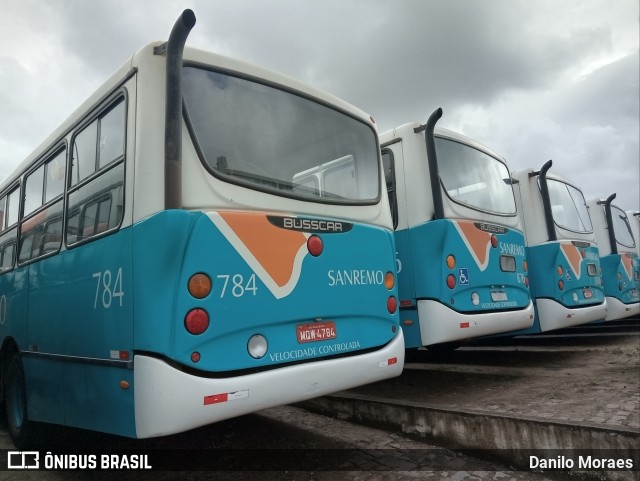 Viação Sanremo 784 na cidade de Vila Velha, Espírito Santo, Brasil, por Danilo Moraes. Número da foto: #11299106.