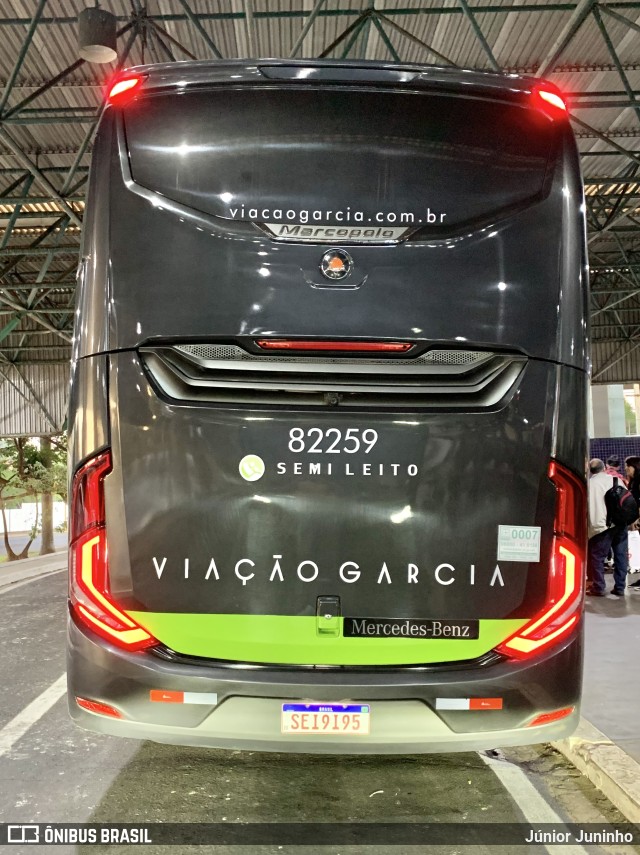 Viação Garcia 82259 na cidade de Bauru, São Paulo, Brasil, por Júnior Juninho. Número da foto: #11298254.