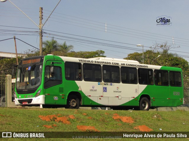 VB Transportes e Turismo 3238 na cidade de Campinas, São Paulo, Brasil, por Henrique Alves de Paula Silva. Número da foto: #11300027.