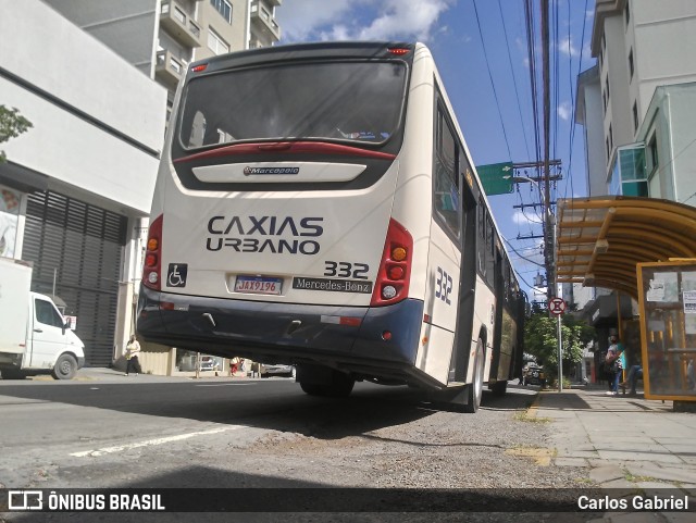 Visate - Viação Santa Tereza 332 na cidade de Caxias do Sul, Rio Grande do Sul, Brasil, por Carlos Gabriel. ID da foto: 11298910.