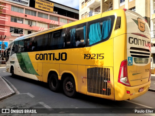 Empresa Gontijo de Transportes 19215 na cidade de Manhuaçu, Minas Gerais, Brasil, por Paulo Eller. ID da foto: 11299300.