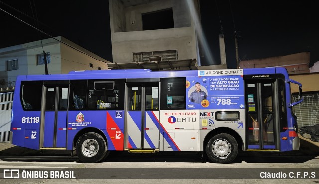 Next Mobilidade - ABC Sistema de Transporte 81.119 na cidade de São Paulo, São Paulo, Brasil, por Cláudio C.F.P.S. Número da foto: #11301740.