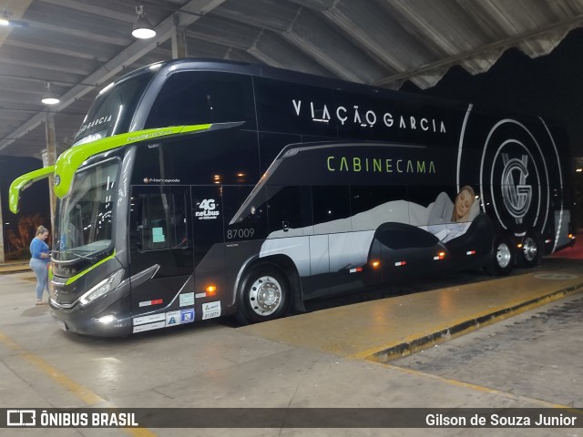 Viação Garcia 87009 na cidade de Americana, São Paulo, Brasil, por Gilson de Souza Junior. ID da foto: 11303670.