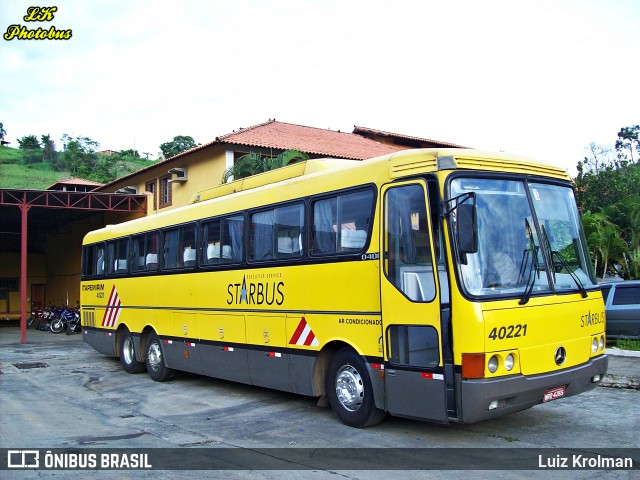Viação Itapemirim 40221 na cidade de Paraíba do Sul, Rio de Janeiro, Brasil, por Luiz Krolman. Número da foto: #11301551.