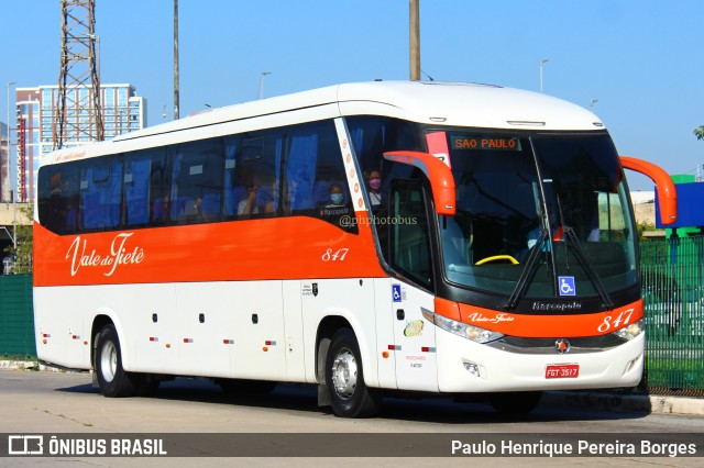 Viação Vale do Tietê 847 na cidade de São Paulo, São Paulo, Brasil, por Paulo Henrique Pereira Borges. Número da foto: #11302953.