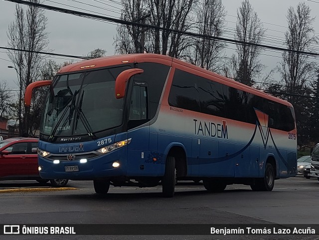 Tandem 2875 na cidade de Maipú, Santiago, Metropolitana de Santiago, Chile, por Benjamín Tomás Lazo Acuña. Número da foto: #11303534.