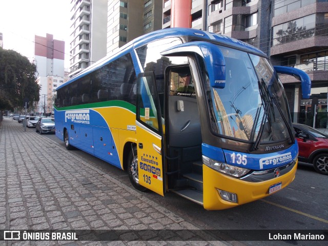 Fergramon Transportes 135 na cidade de Curitiba, Paraná, Brasil, por Lohan Mariano. ID da foto: 11300562.