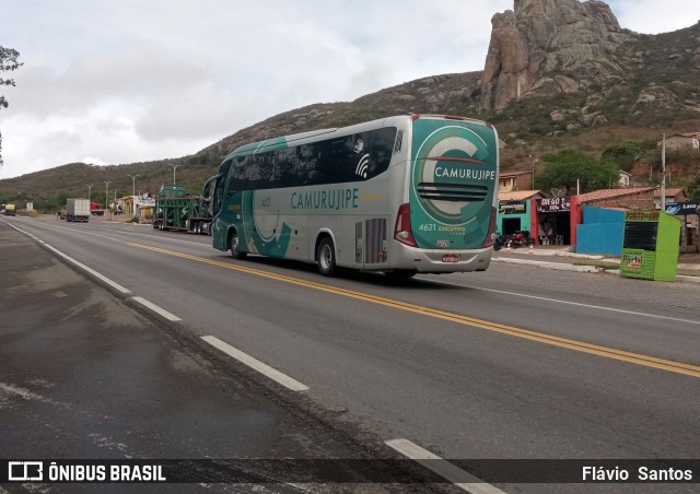 Auto Viação Camurujipe 4621 na cidade de Milagres, Bahia, Brasil, por Flávio  Santos. Número da foto: #11301627.