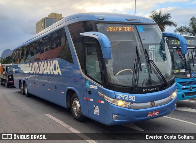 Viação Águia Branca 24250 na cidade de Cariacica, Espírito Santo, Brasil, por Everton Costa Goltara. ID da foto: 11300893.