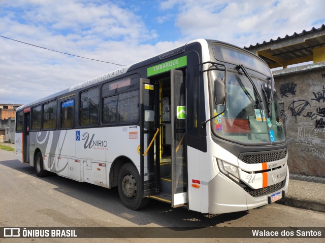 UniRio Transportes RJ 228.039 na cidade de Belford Roxo, Rio de Janeiro, Brasil, por Walace dos Santos. ID da foto: 11300699.