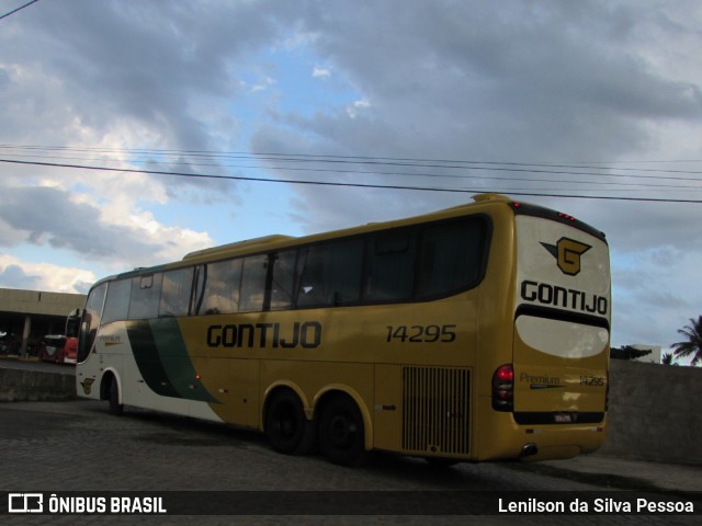 Empresa Gontijo de Transportes 14295 na cidade de Caruaru, Pernambuco, Brasil, por Lenilson da Silva Pessoa. ID da foto: 11303158.