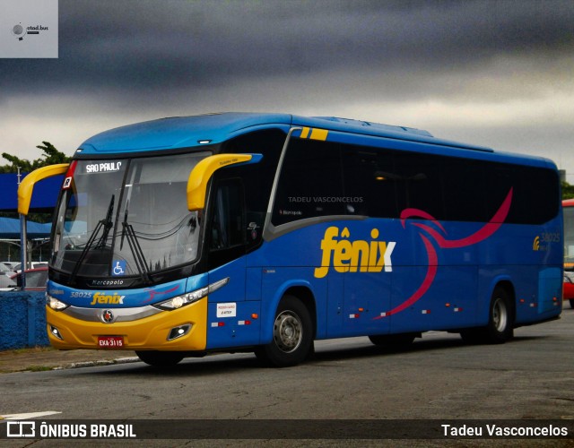 Rápido Expresso Fênix Viação 38025 na cidade de São Paulo, São Paulo, Brasil, por Tadeu Vasconcelos. Número da foto: #11300753.