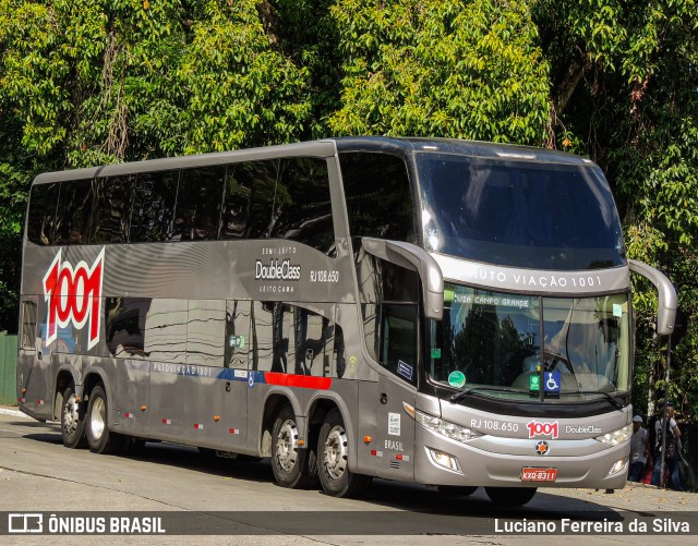 Auto Viação 1001 108.650 na cidade de São Paulo, São Paulo, Brasil, por Luciano Ferreira da Silva. ID da foto: 11303020.