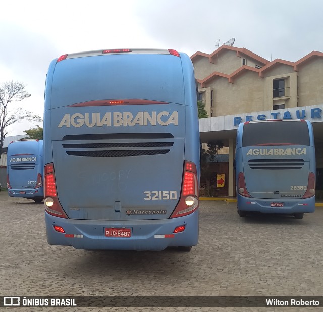 Viação Águia Branca 32150 na cidade de Governador Valadares, Minas Gerais, Brasil, por Wilton Roberto. ID da foto: 11301262.