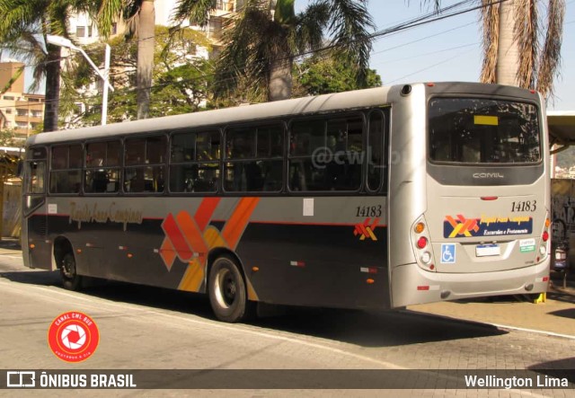 Rápido Campinas 14183 na cidade de Jundiaí, São Paulo, Brasil, por Wellington Lima. Número da foto: #11300981.