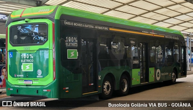 HP Transportes Coletivos 20805 na cidade de Goiânia, Goiás, Brasil, por Busologia Goiânia VIA BUS - GOIÂNIA. Número da foto: #11302912.
